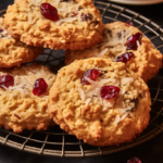 coconut-cranberry cookies