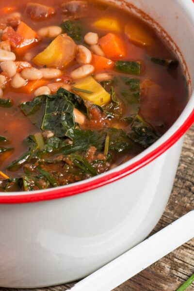 veggie kale soup