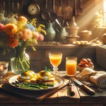 Rustic Kitchen Breakfast for Mothers Day