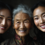 Three Generations of Women